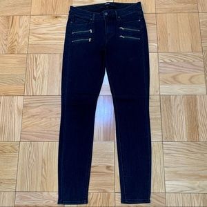 PAIGE skinny jeans with zippers